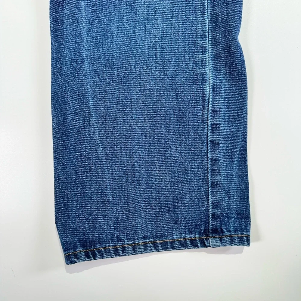 Levi’s bootcut denim jeans classic 100 percent cotton rigid fit W36 L32
